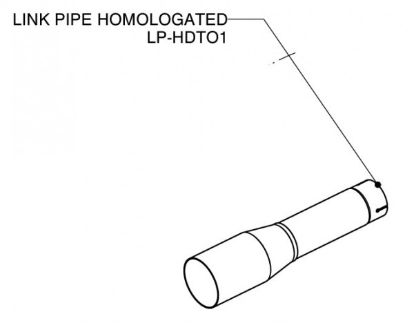 Akrapovic Zwischenrohr Slip-on- Edelstahl- V4A