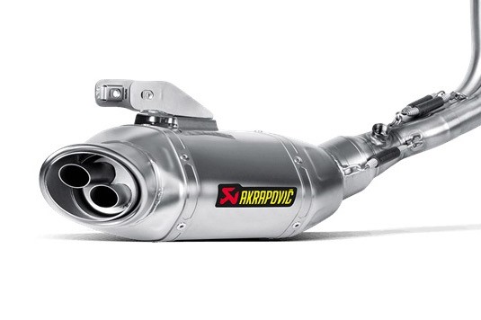 Akrapovic Auspuffdämpfer (ohne Anbaumaterial)