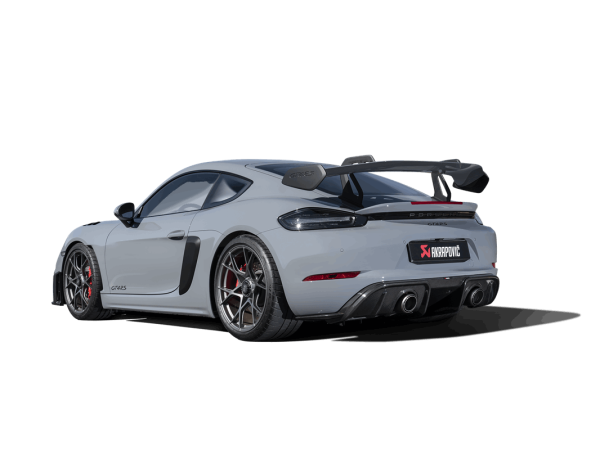 Akrapovic Auspuff Slip-On Titan PORSCHE 718 Cayman GT4 RS