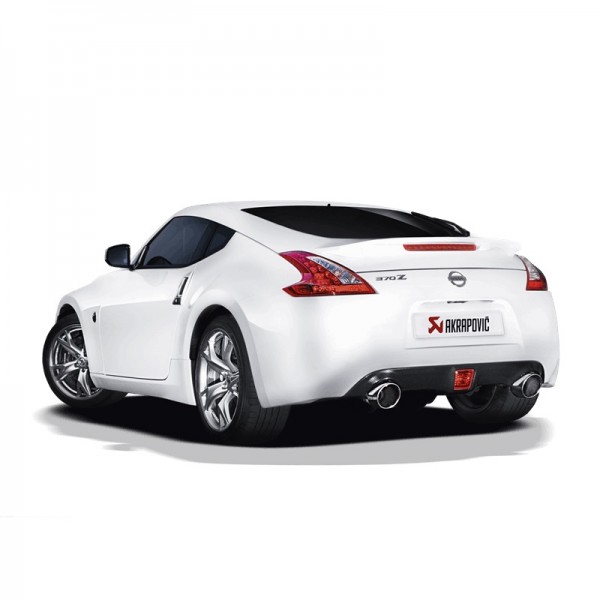 Akrapovic Auspuff Slip-On Edelstahl NISSAN 370Z (Z 34) Coupé/Roadster