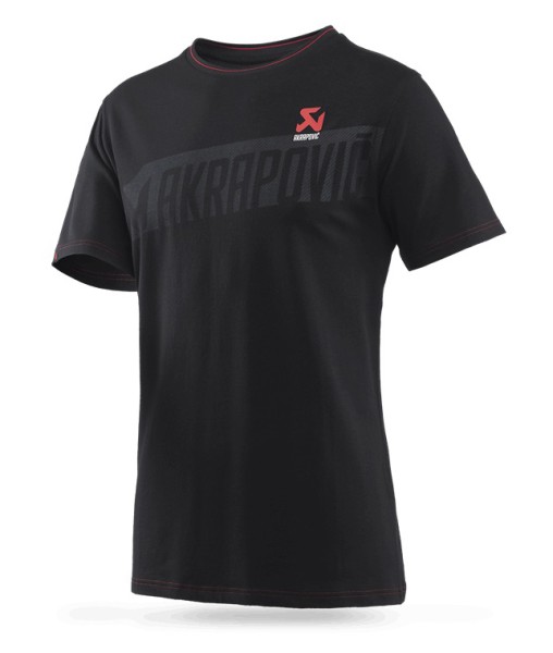 Akrapovic T-SHIRT Herren Schwarz