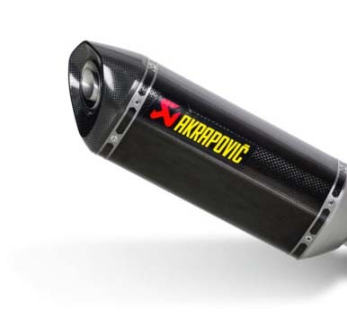 Akrapovic Auspuffdämpfer (ohne Anbaumaterial)